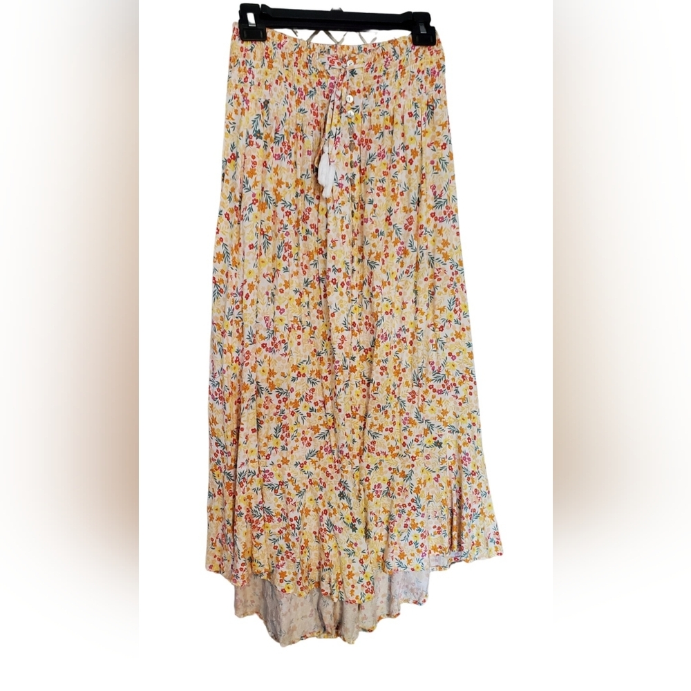Cynthia Rowley Floral Skirt & Top Set SZ  Small 🌷